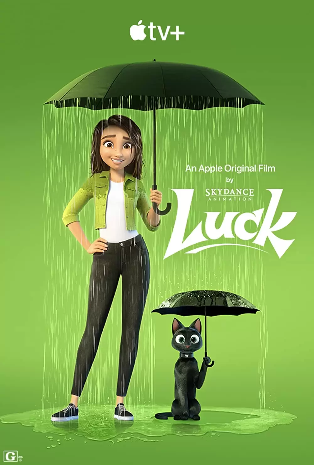 پوستر انیمیشن Luck - بهترین انیمیشن های 2022
